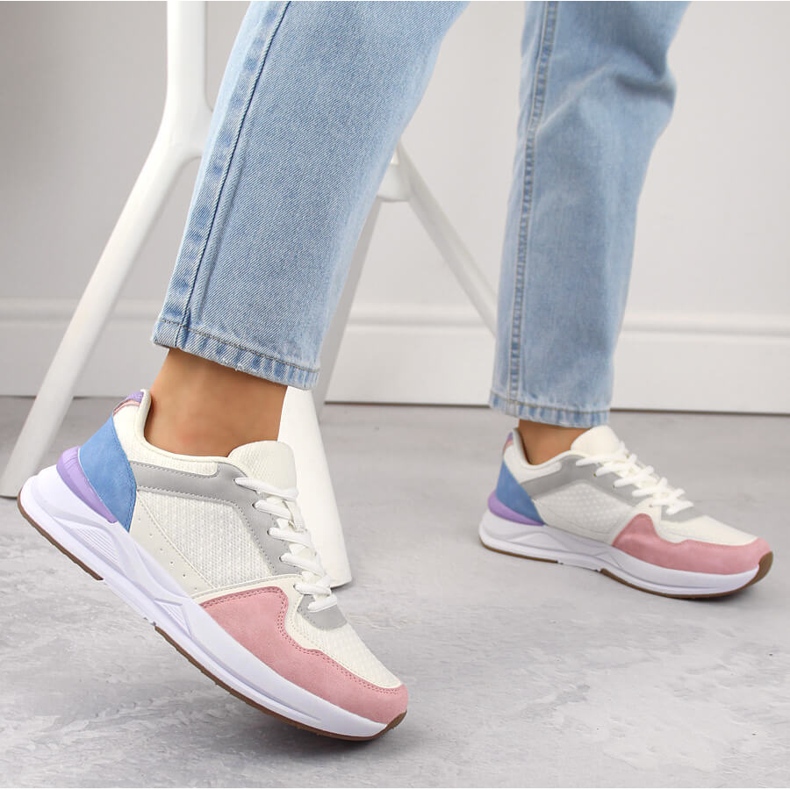 Atletico Calçado desportivo feminino multicolorido com atacadores Atlético WY23593 2 Atletico Calçado desportivo feminino multicolorido com atacadores Atlético WY23593 2