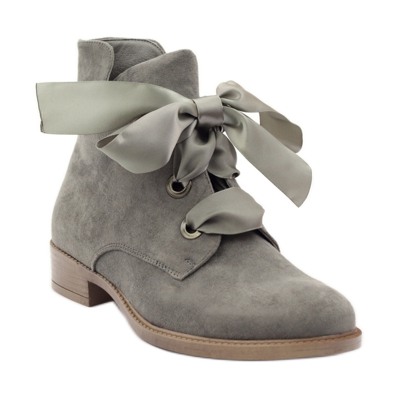 Bota cinza Sergio Leone 300 para mulher 1