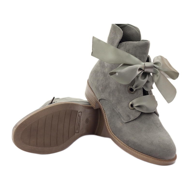 Bota cinza Sergio Leone 300 para mulher 3