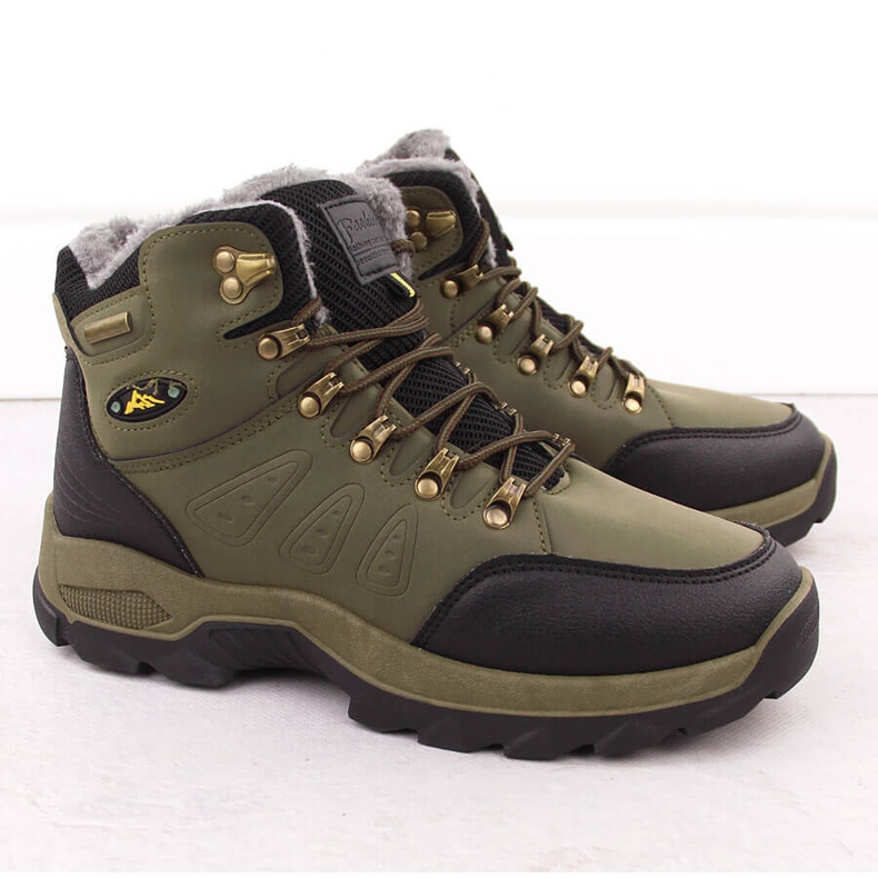 Sapatos de trekking com isolamento verde masculino Vanhorn 16314 1