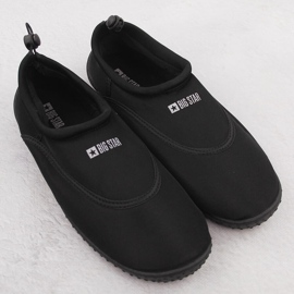 Sapatos aquáticos pretos masculinos Big Star NN174752 1