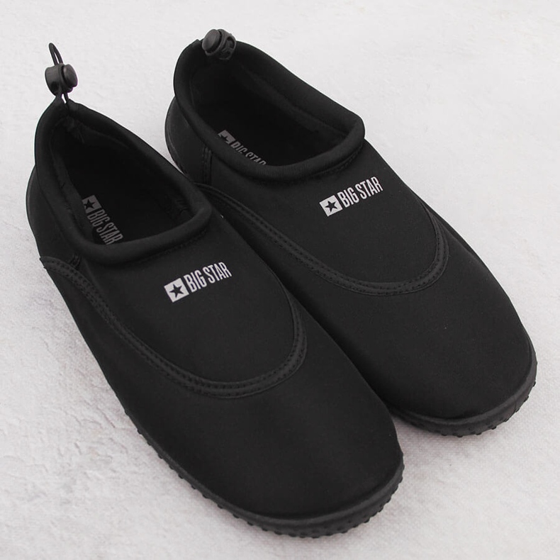 Sapatos aquáticos pretos masculinos Big Star NN174752 1