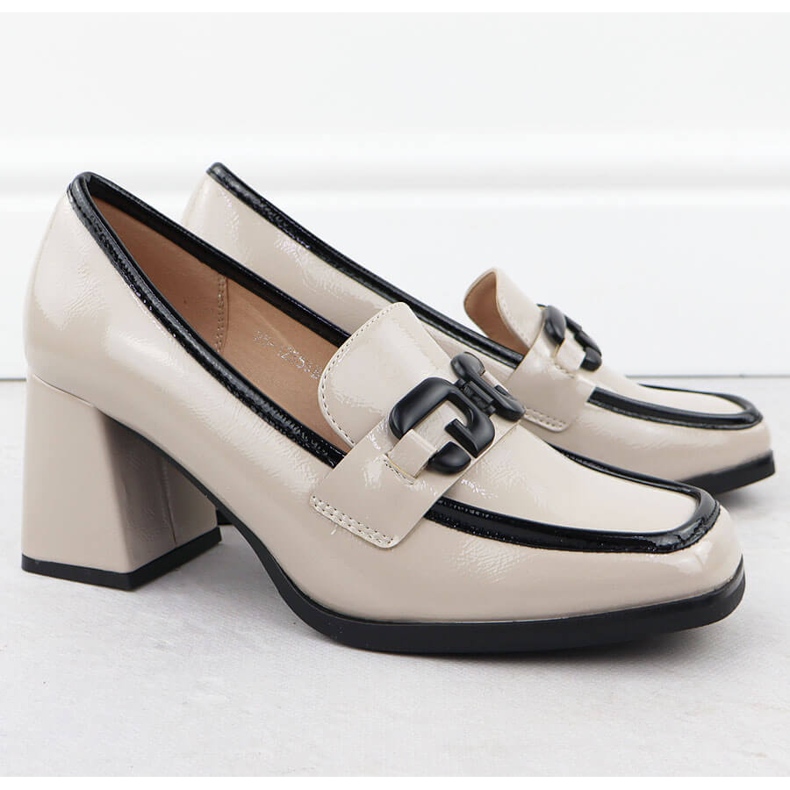Sapatos femininos pintados no post bege potocki sz12553 2