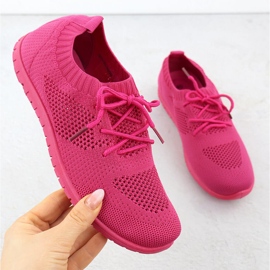 Sapatos esportivos femininos OpenWork Fuchsja News 1020 rosa 1