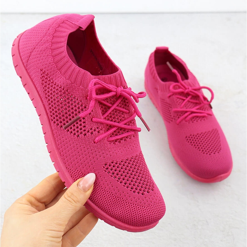 Sapatos esportivos femininos OpenWork Fuchsja News 1020 rosa 1