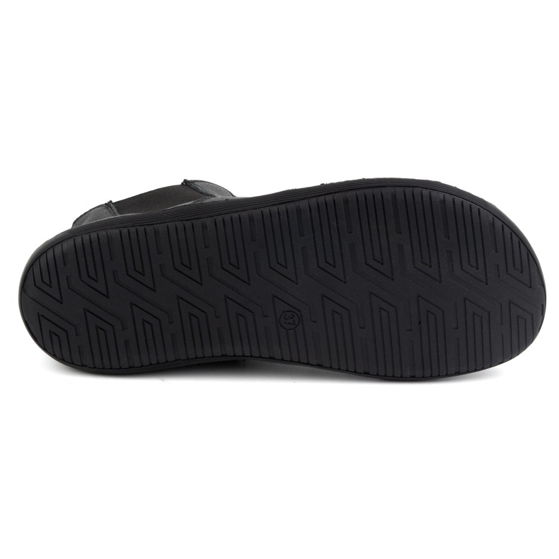 Olivier Botas Chelsea femininas descalças com zíper, isoladas 1263, pretas preto 5