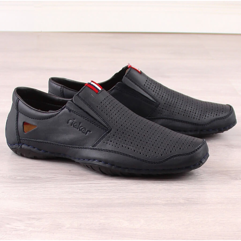 Rieker 06367 Sapatos azuis da marinha azul marinho 1