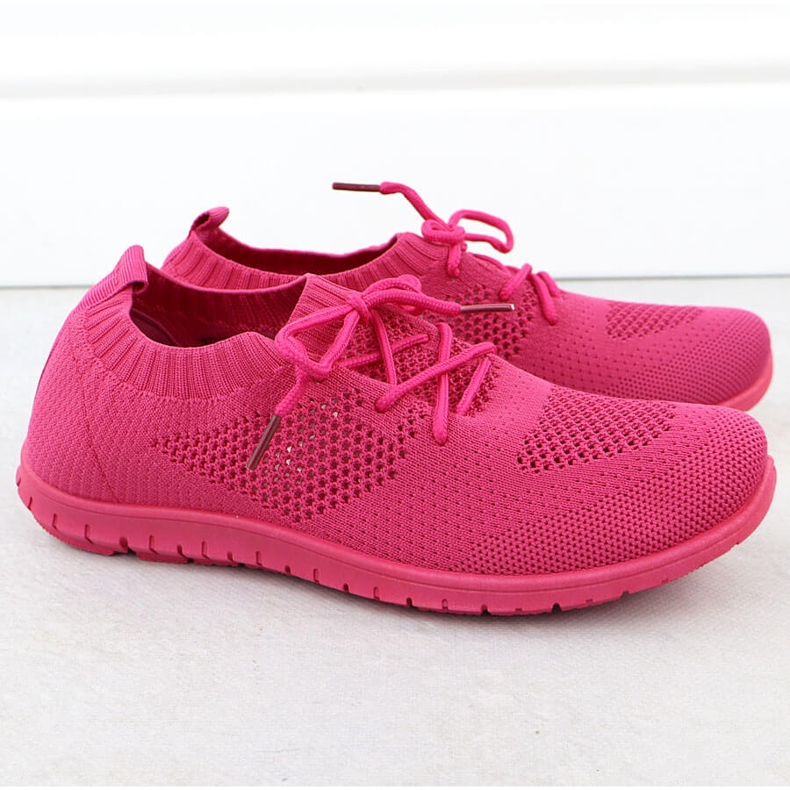 Sapatos esportivos femininos OpenWork Fuchsja News 1020 rosa 2