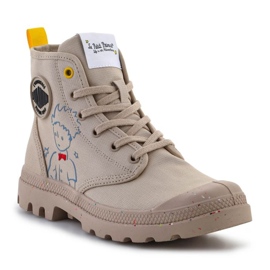 Palladium Pampa-Petit Prince 74449-286-M sapatos bege 1