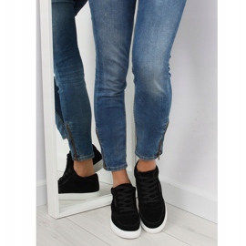 Tênis feminino de camurça preto NB171P preto 1