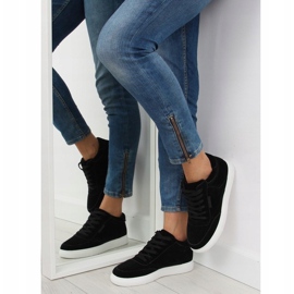 Tênis feminino de camurça preto NB171P preto 2