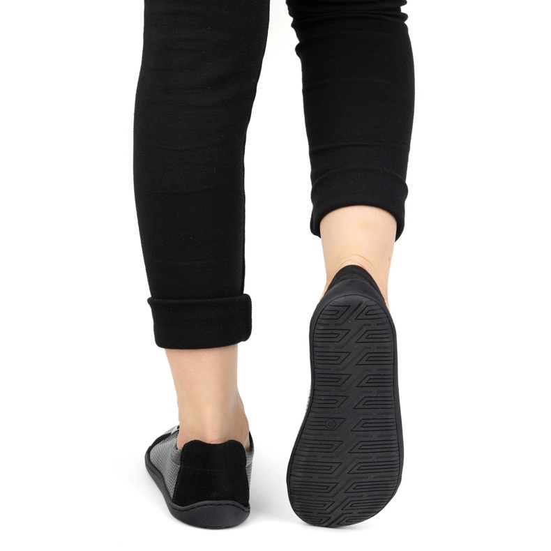 Olivier Minimalista das mulheres Barefoot Sconstoy 1243 Black preto 1