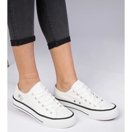 Tênis femininos clássicos brancos 1