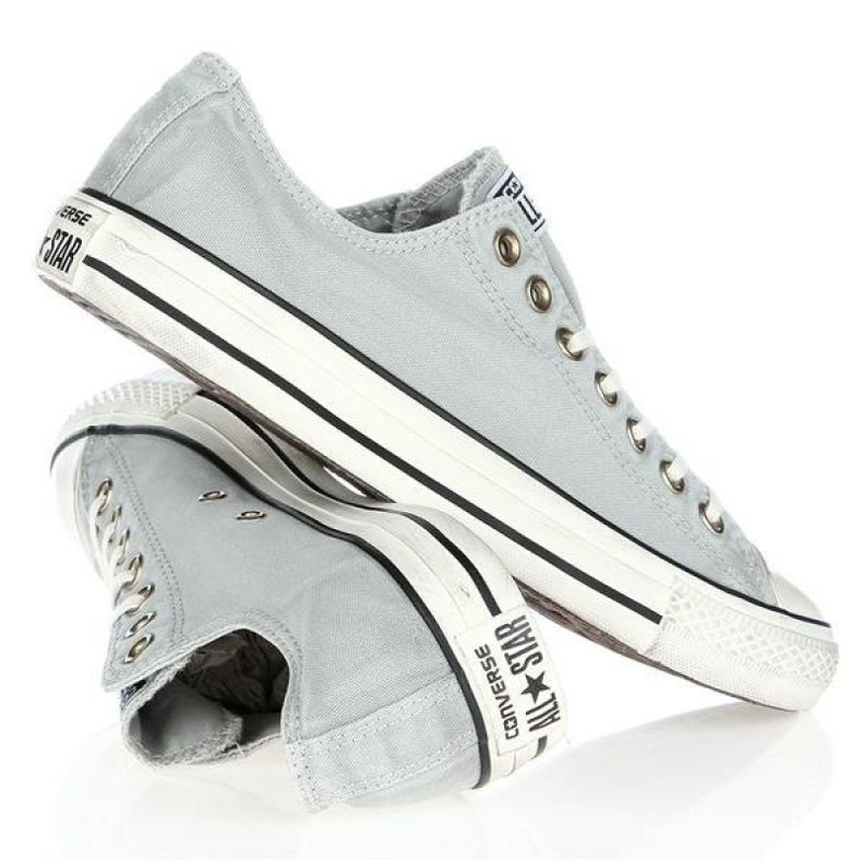 Tênis femininos Converse Chuck Taylor Ox 142229f cinza 4