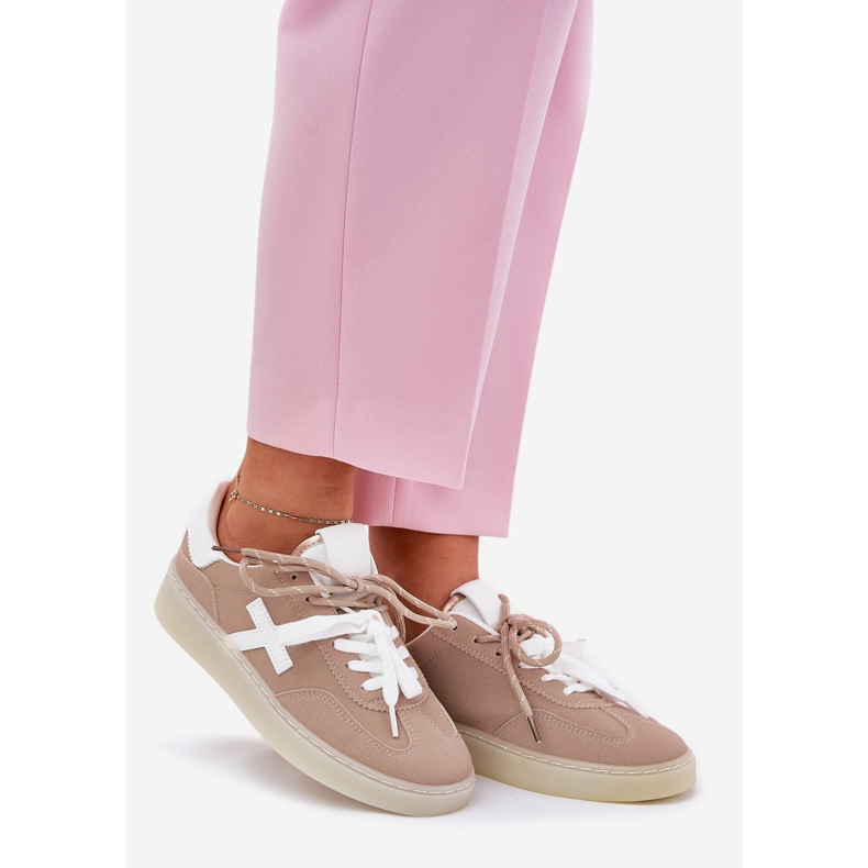 Low Women's Sports Shoes Beige bege 1