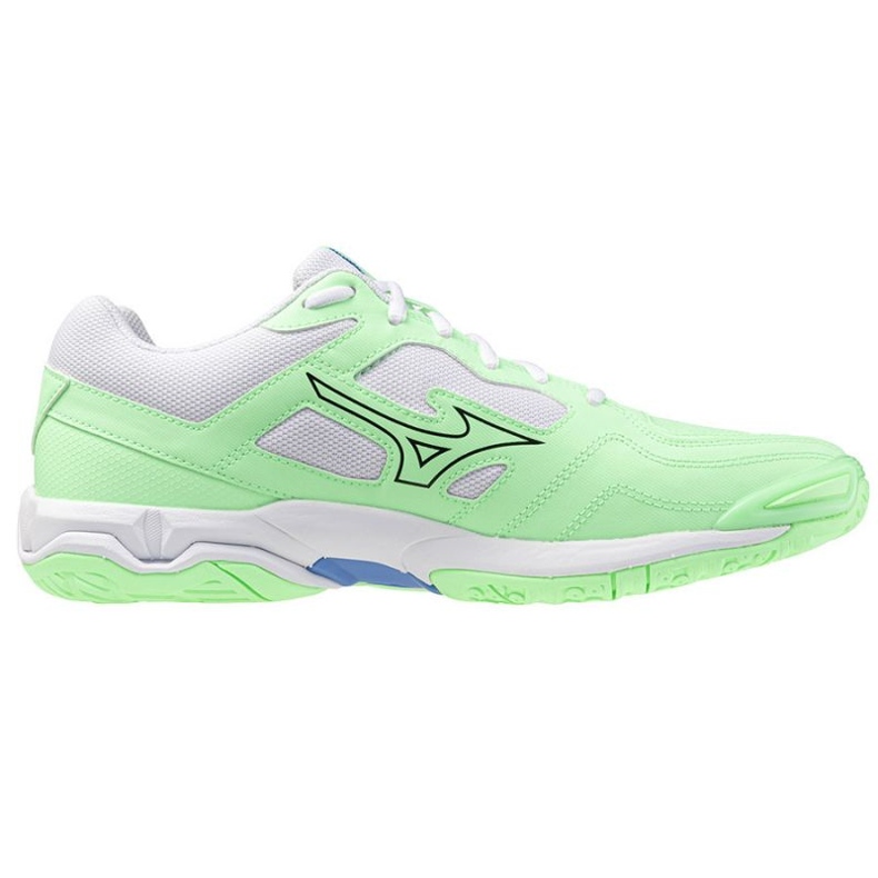 Mizuno Wave Phantom 3 x1ga226002 Sapatos de handebol verde 1