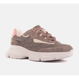 Marco Shoes Tênis esportivos femininos Olive cinza 1