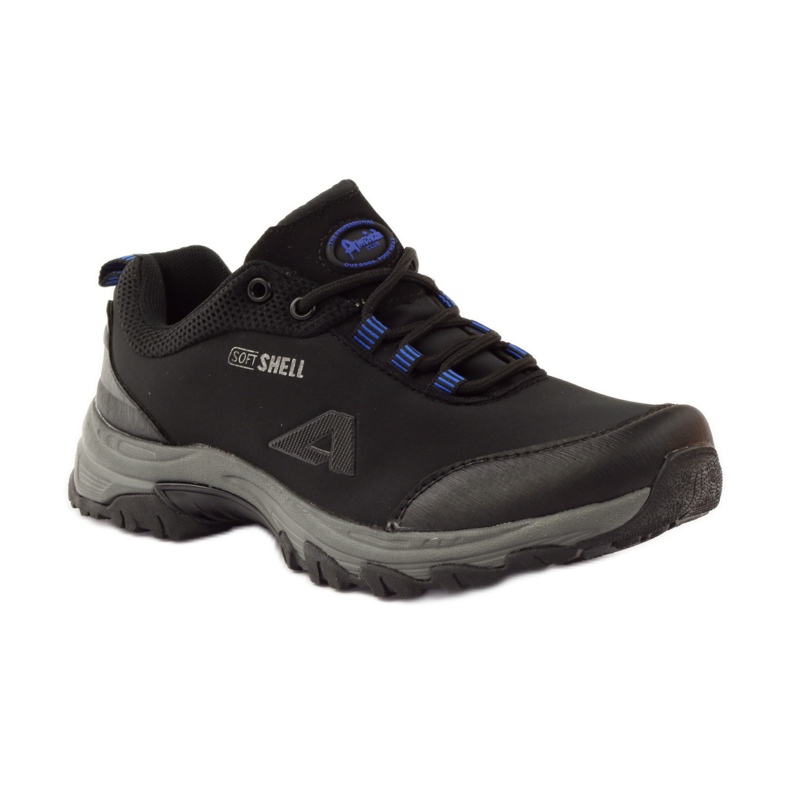 American Club Softshell esportivo americano 1775 preto azul 1