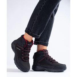 Tênis de trekking feminino alto DK preto 1