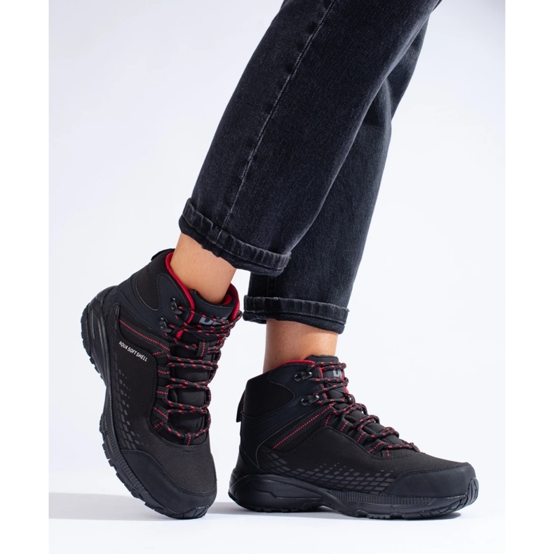 Tênis de trekking feminino alto DK preto 1