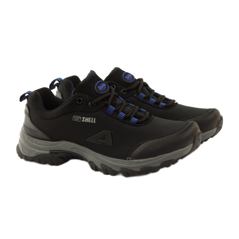 American Club Softshell esportivo americano 1775 preto azul 4