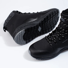 Tênis de trekking masculino Dk, isolante preto 2