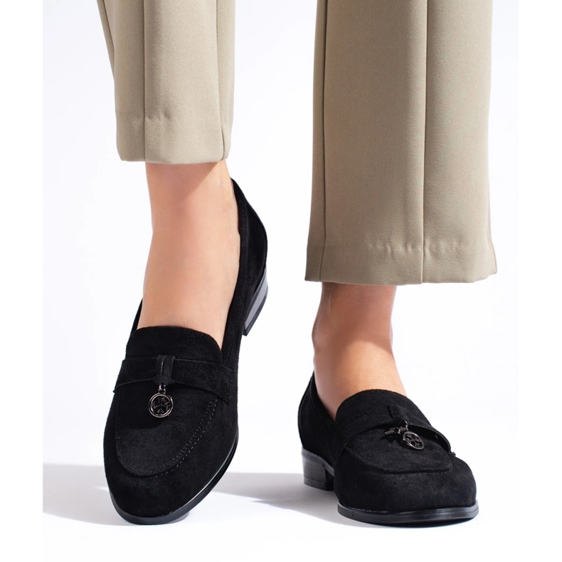 W. Potocki Camurça preta Lords Potocki feminina preto 1