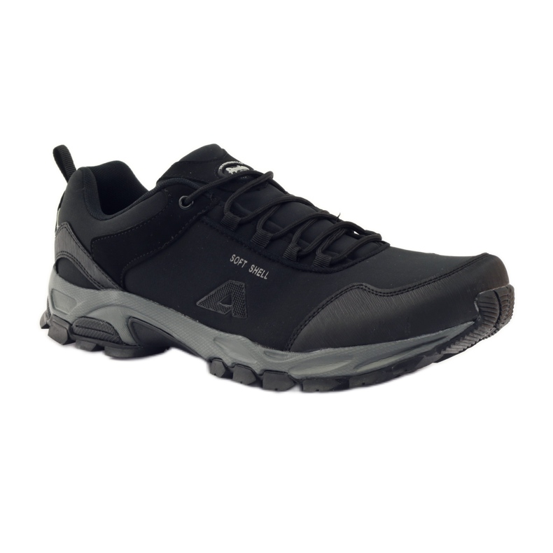 American Club Esporte americano à prova d'água softshell preto 1