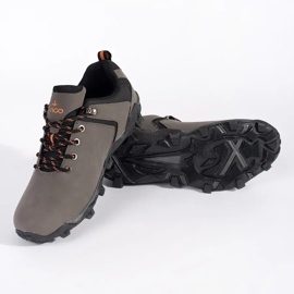 Vico Sapatos de trekking masculinos cinza 2