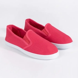 Tênis slip-on infantil vermelho 1