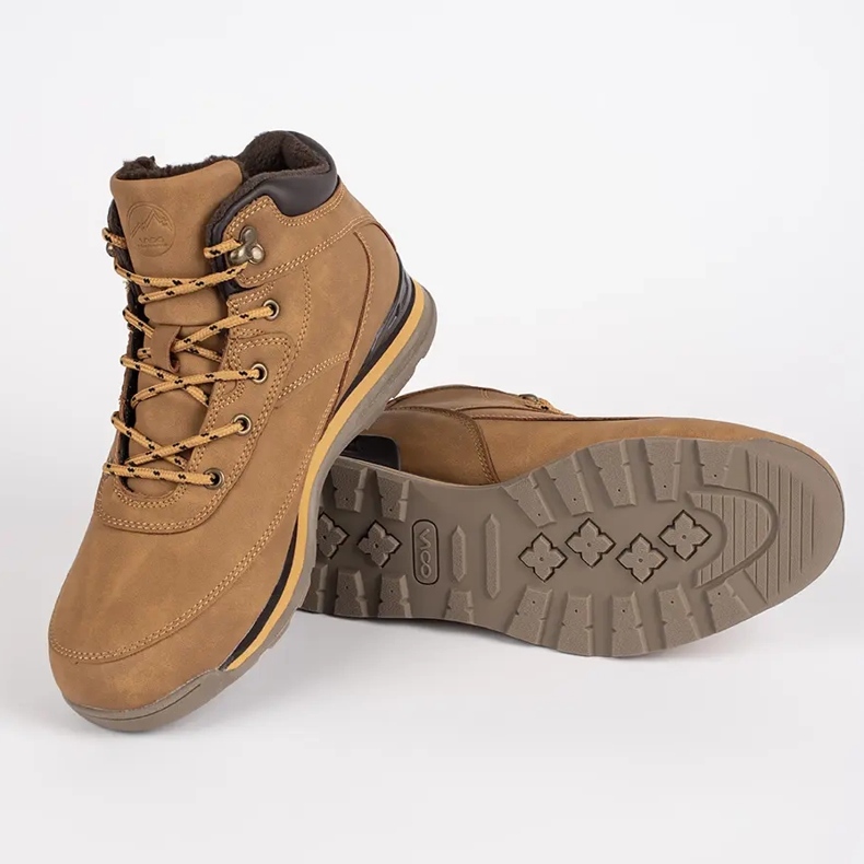 Vico Botas isolantes castanhas de homem marrom 2