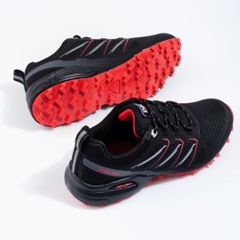 DK sapatos desportivos de homem preto com atacadores 2