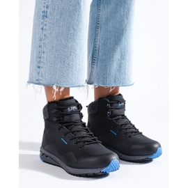 Botas de trekking de mulher quentes DK preto 2 Botas de trekking de mulher quentes DK preto 2