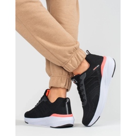 Tênis esportivo feminino DK tecido preto 2