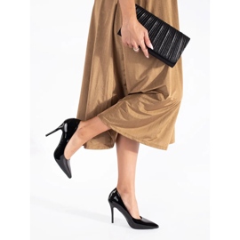 Seastar Sapatos femininos pretos clássicos 1