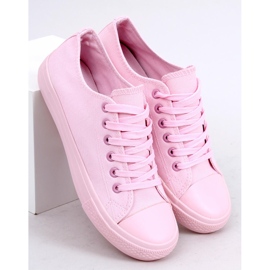 Tênis feminino rosa monocolor rosa 1