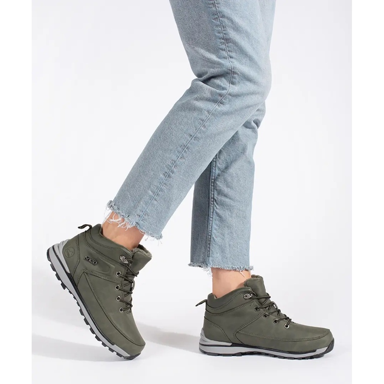 Vico Sapatos de trekking com isolamento verde 1