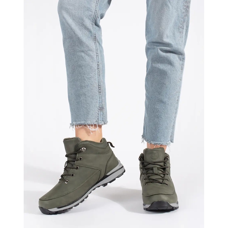 Vico Sapatos de trekking com isolamento verde 2