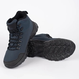 Vico Sapatos de trekking altos azul marinho para homem 1