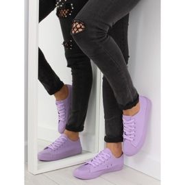 Sapatilhas roxas monocolores de mulher roxa tolet 1