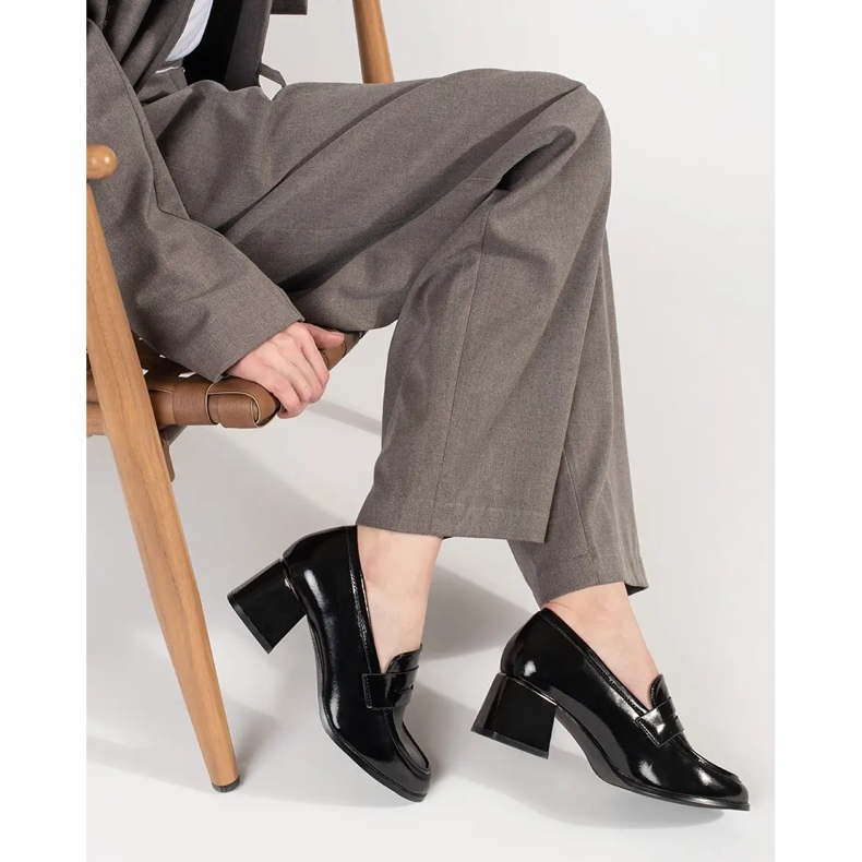 Goodin Sapatos pretos de salto alto 1