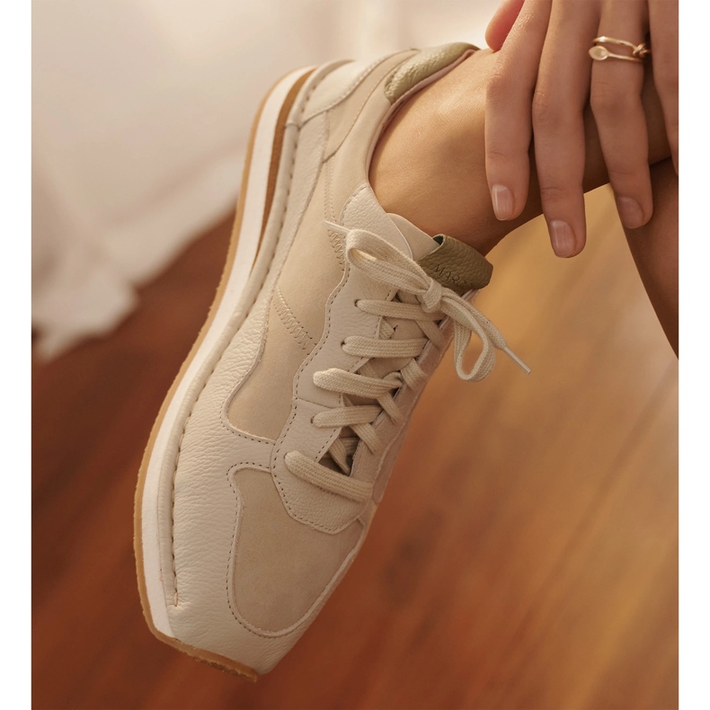 Marco Shoes Tênis Torino bege 1