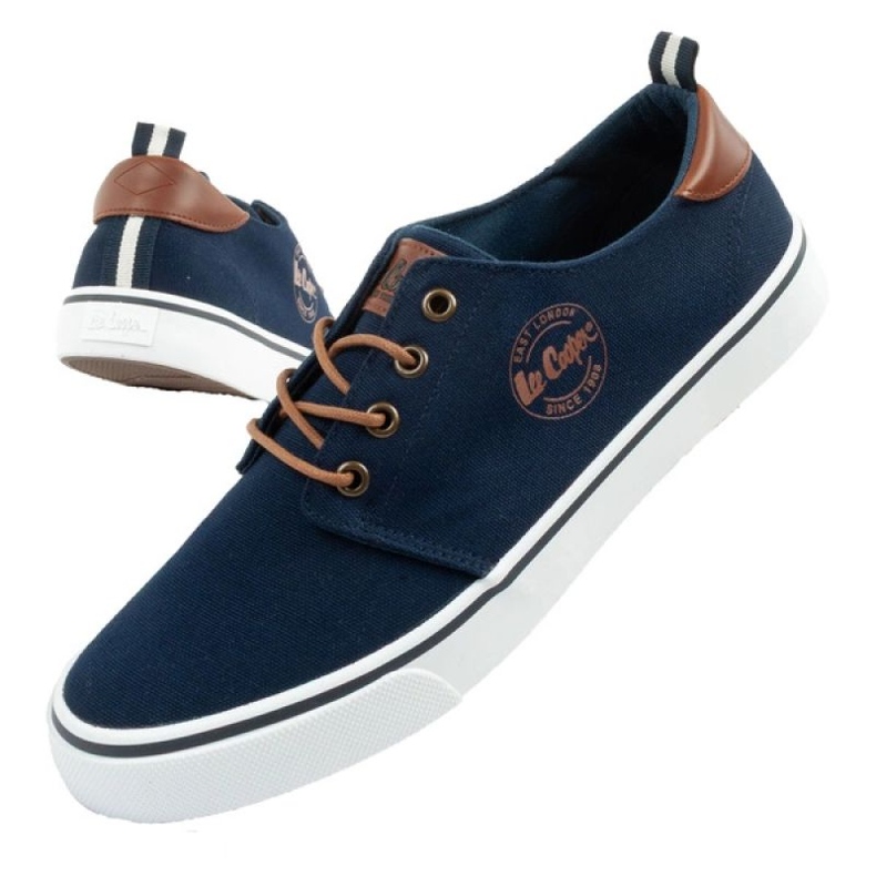 Lee Cooper LCW-25-02-3241M Sapatos masculinos de tênis azul marinho 1
