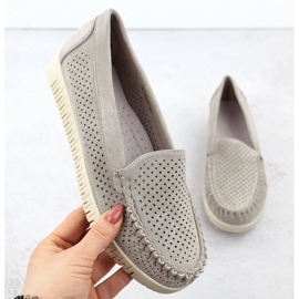 Mocassins Openwork bege potocki 25-11316 1