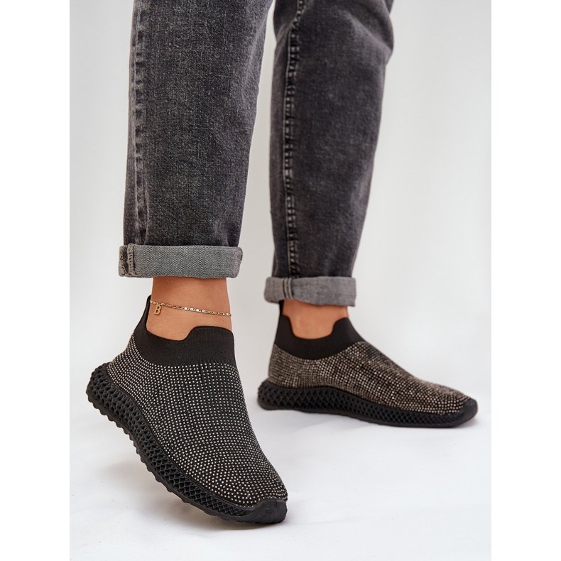 S.Barski Sapatos esportivos femininos com TW121 Black Tw121 Black preto 2