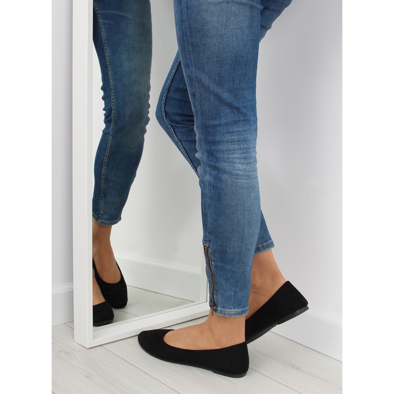 Bailarinas macias pretas femininas preto 2