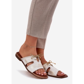 Flip Flip Flip Flip feminino Zazoo 3022 Golden Hapled dourado 1