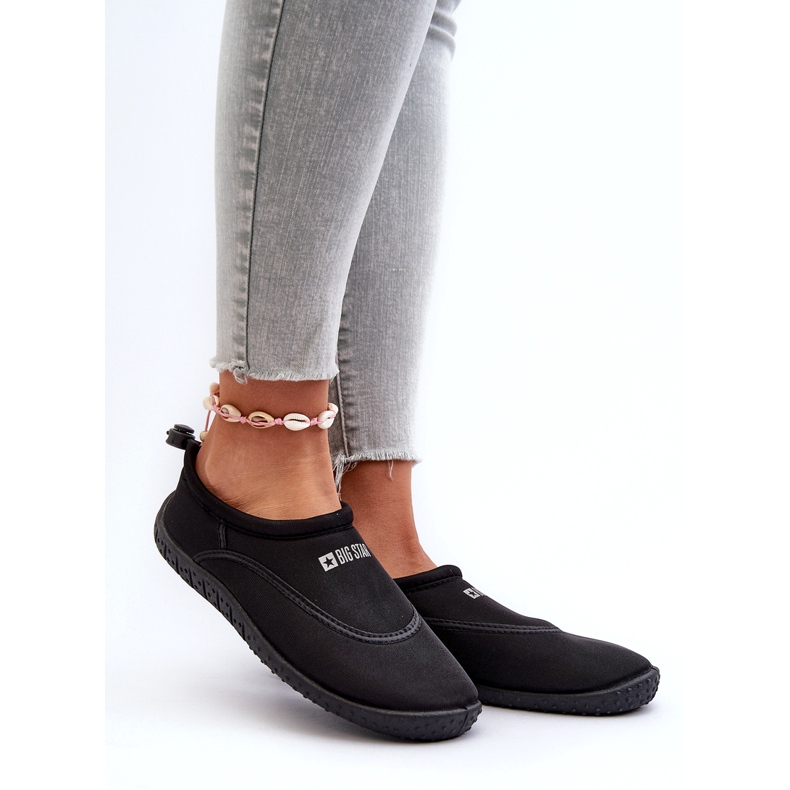 Sapatos aquáticos pretos masculinos Big Star NN174752 1
