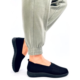 Seastar Tênis de meia feminina todos negros preto 2