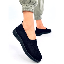 Seastar Tênis de meia feminina todos negros preto 3